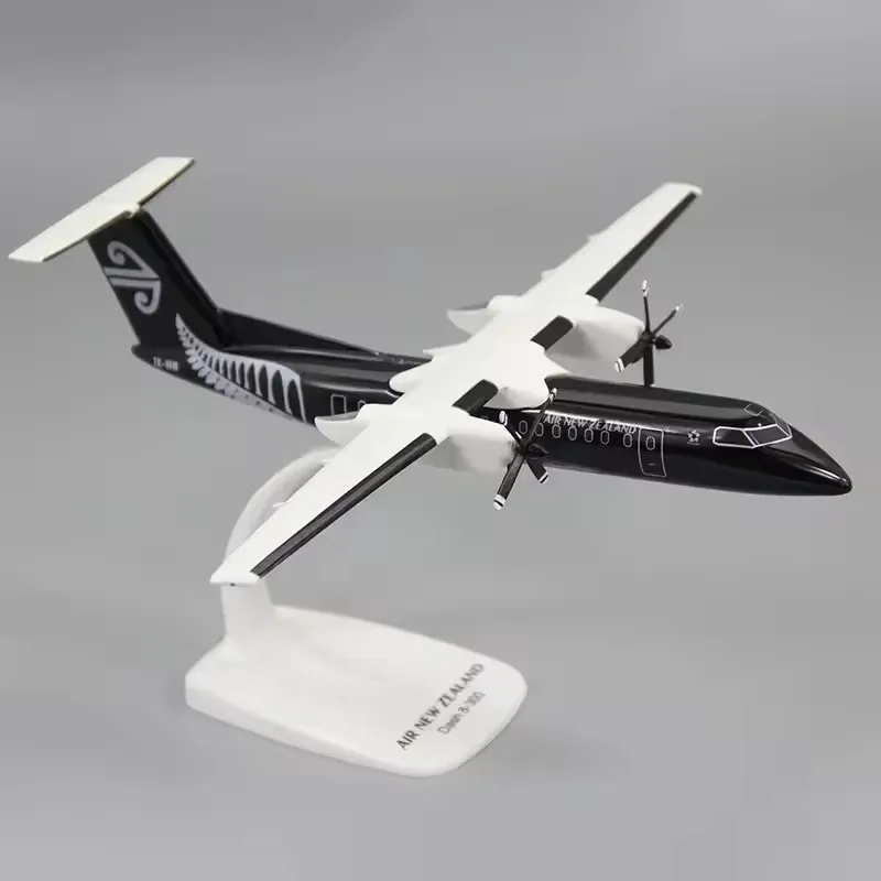 1/100 Dash8-Q300 Dash 8 Air NEW Zealand NEWZEALAND Airline Aircraft Plastic ABS Assembly Plane Model Airplanes Model