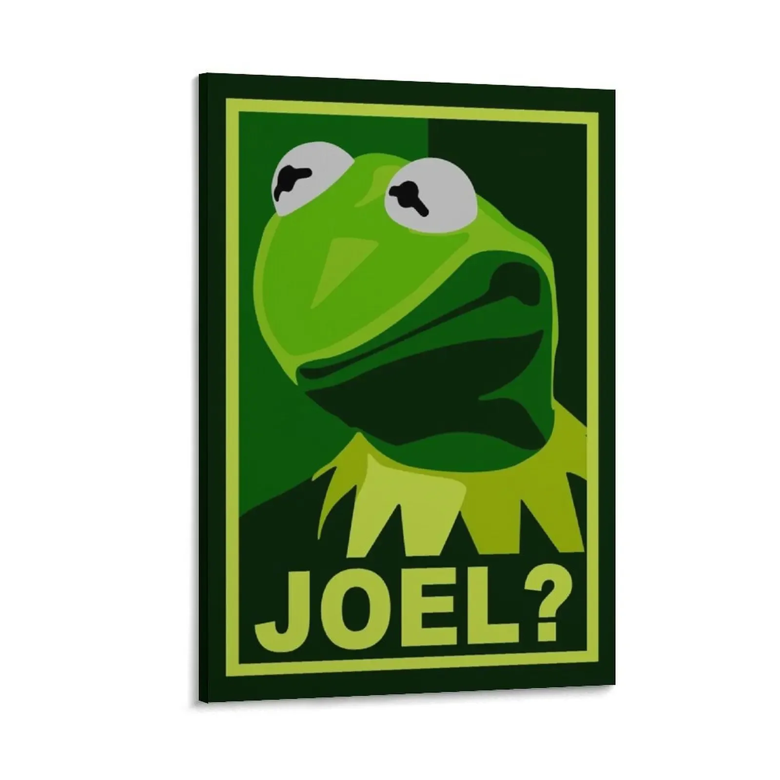 

Vinesauce Joel - Kermit Propaganda Canvas Painting Wall posters wall art canvas painting decorations for the room