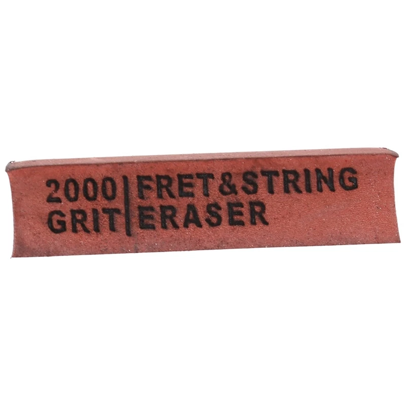 5Pack Fret Erasers For Guitar,Fret Polishing Cleaner,Frets Polish Tools,Clean Fret String(180&400&1000&1500&2000 Grit)