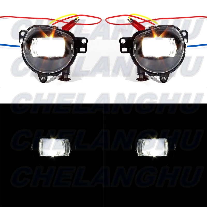 For Volvo C40/Recharge S90 V90 Cross Country XC40/Recharge XC90 2022 2023 2024 1 Pair Front Bumper LED Fog Light Lamp