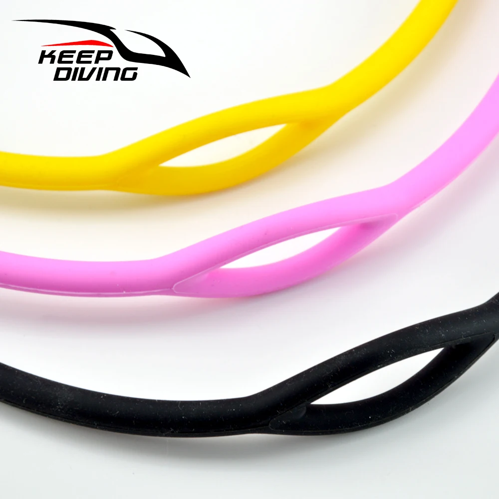 1 قطعة حامل المعبرة للغوص قلادة من السيليكون قطع الغيار المرحلة الثانية منظم الأخطبوط الدائري اكسسوارات التروس لينة ودائمة #4