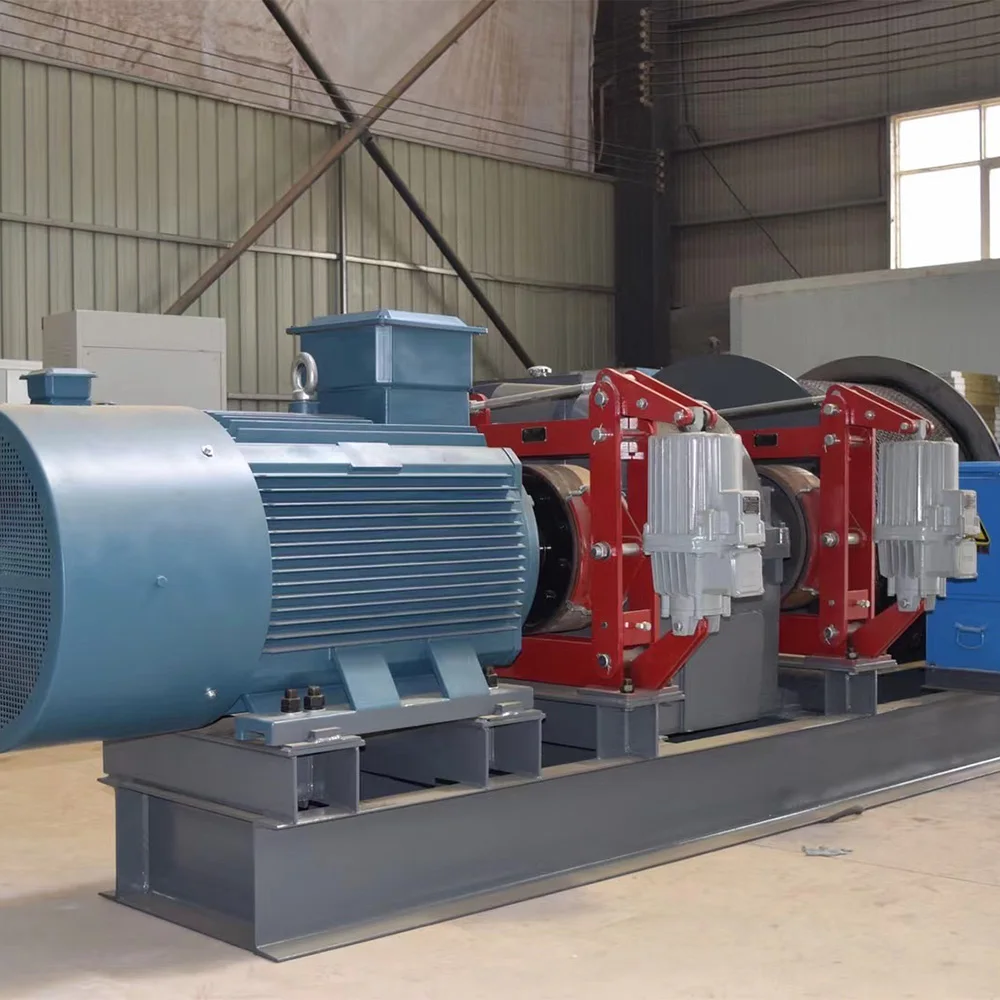 

Простая в управлении двойная барабанная электрическая лебедка-кабестан с дистанционным управлением