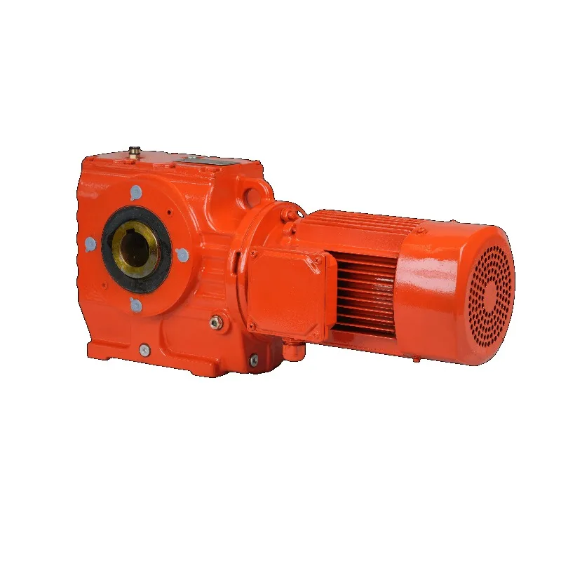 S Series Hollow Shaft Helical Gear Motor High Torque Conveyor Gearbox Replacement for SEW Belt Conveyor Systems Self-locking