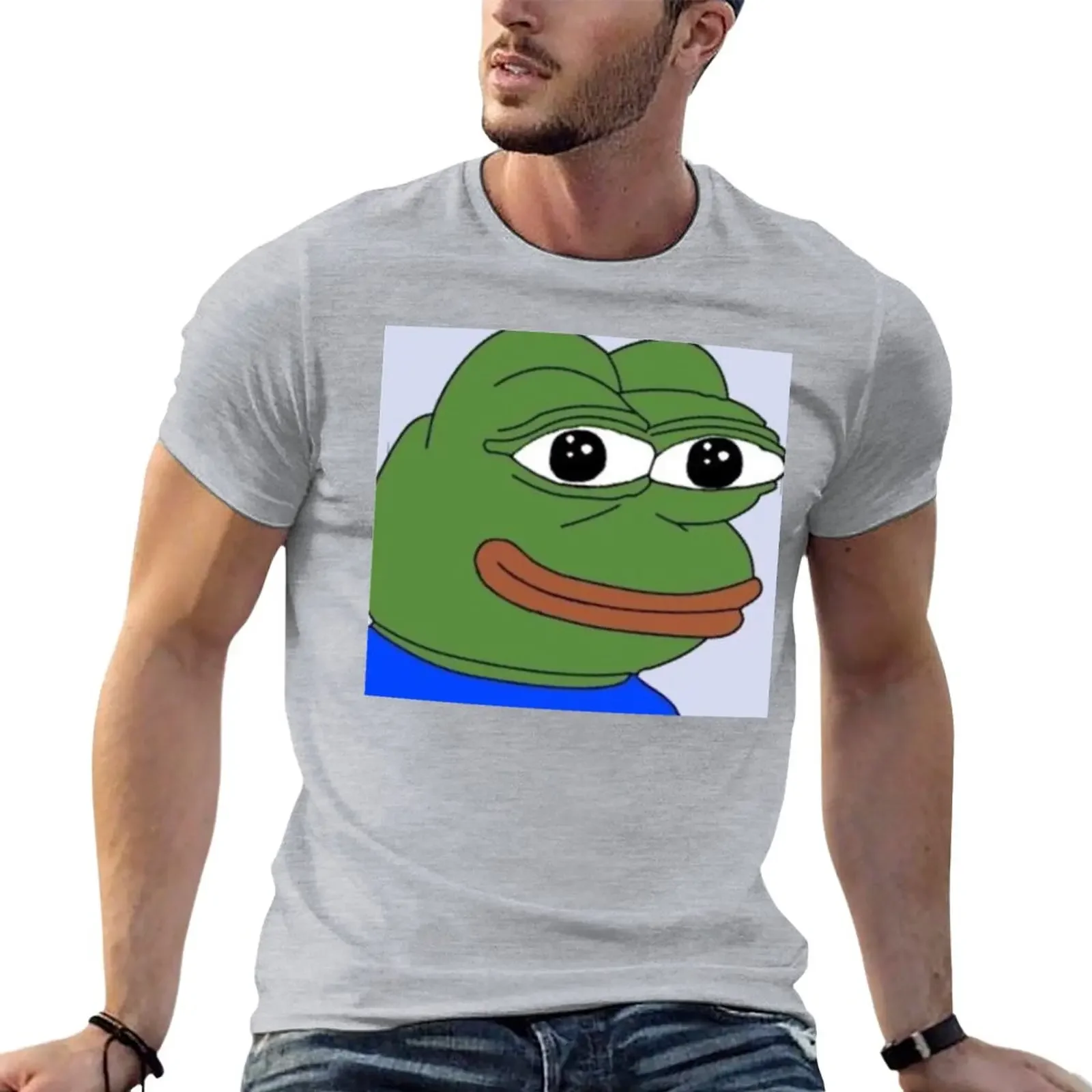 Pepe T-Shirt customizeds vintage men workout shirt