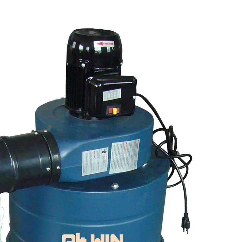 Moveable two stages dust collector woodworking large metal drum dust collector for workshop HOT SALES