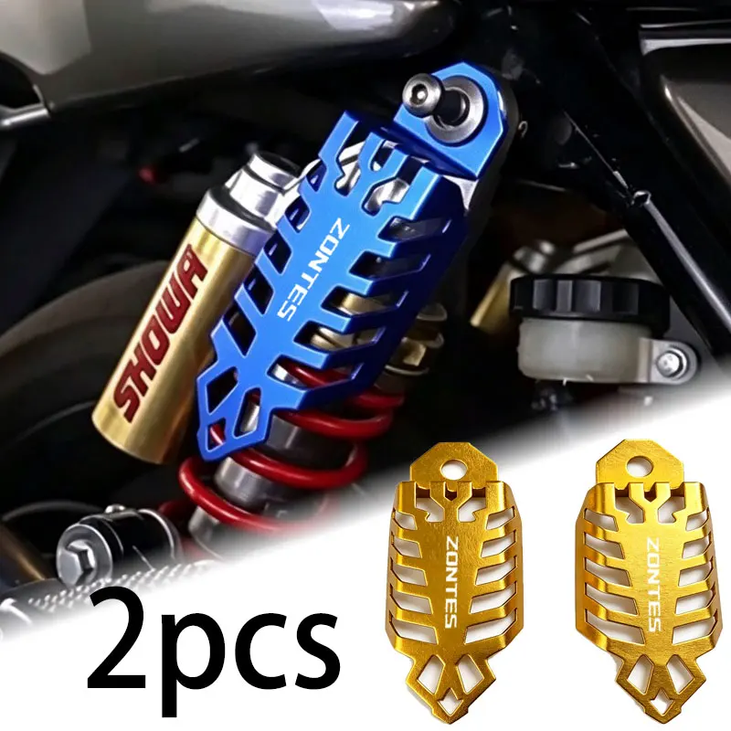 Image of Für Zontes 368G 703RR 703F 368 D/M/E/K/G 350V 350S 350VX 350T 310R 310X 350E 350D Motorrad-Stoßdämpfer-Schutzhülle
