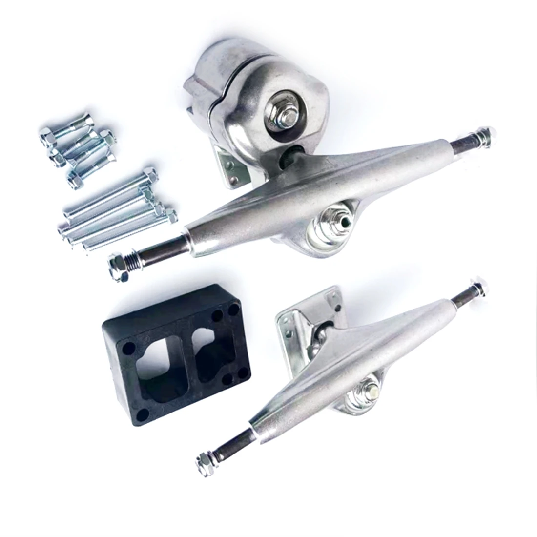 Suporte de Skate Surf para Meraki, 6 Hole Base, 6, 25 Polegada, Surf Skate Trucks Adapter, Traseira Trucks,1