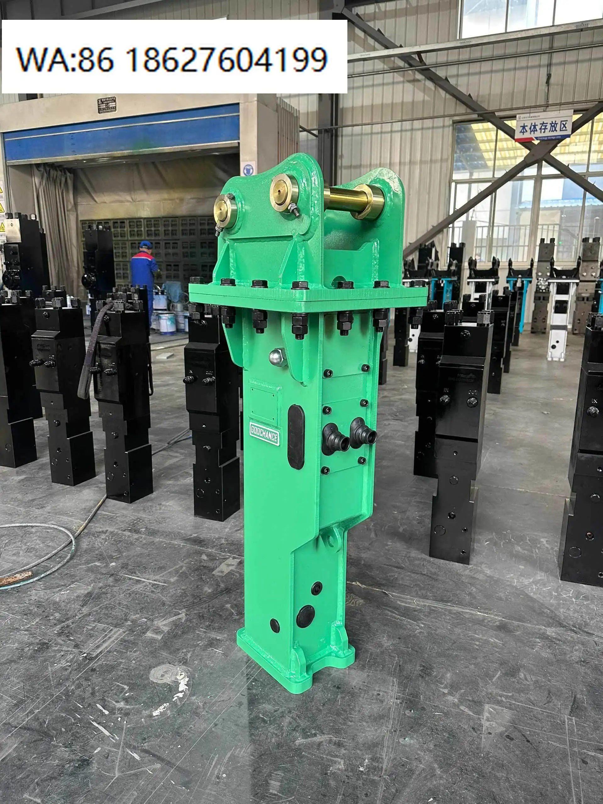 

Sewoomic Hydraulic Jack Hammer Hydraulic Hammers for Sale Hydraulic Hammer Excavator SB40 for 4-7 Tons Excavator Breaker