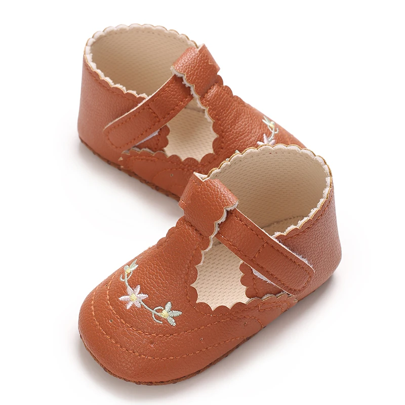 0-18M Baby Mädchen Prinzessin Schuhe Niedlich Gedruckt Weichen Stoff Unten Anti-rutsch Frühling und Herbst Prinzessin Schuhe erste Schritt Schuhe – Detail 31