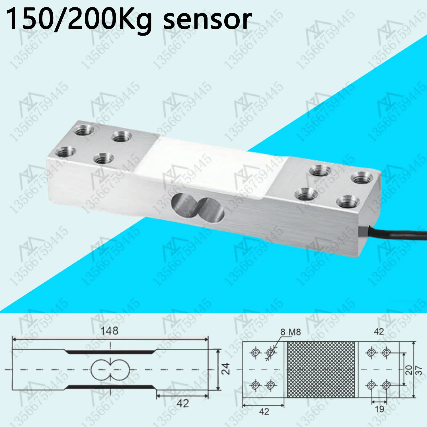 Weighing sensor load cell pressure sensor cantilever electronic scale 100kg140kg 180kg 150kg 200kg 350kg
