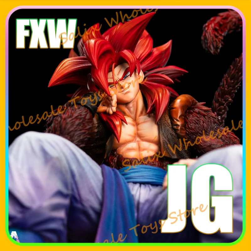 

JG Factory FXW Studio Super Saiyan 4 Gogeta Dragon Ball Anime GK Figurine Anime Figure Collectible Toys