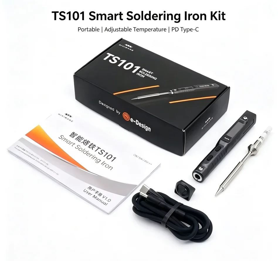 Miniware TS101 65W Akıllı Diji - Electronics Repair Degree incelemesi ve fiyatı