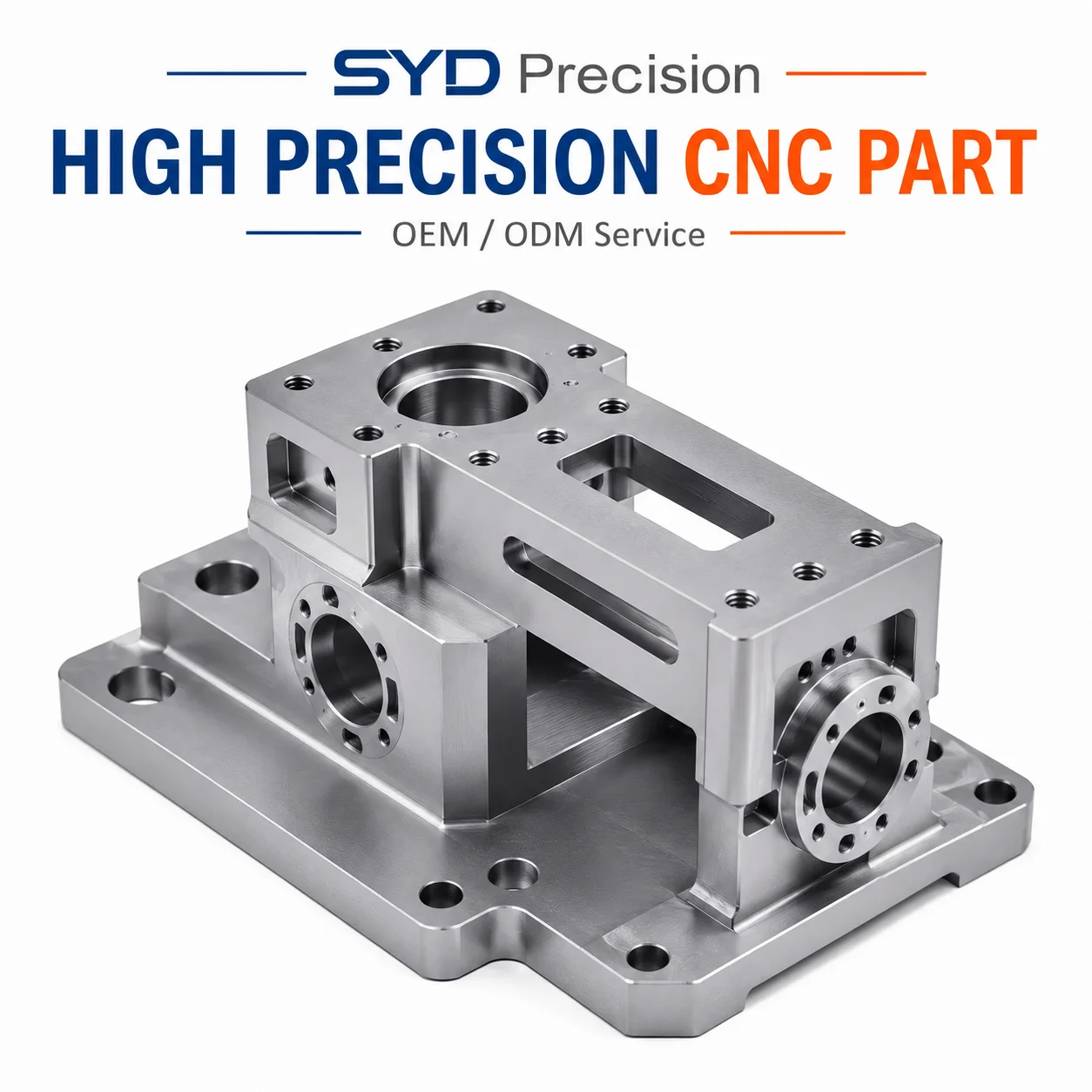 Custom Precision CNC Parts Aluminum Stainless Steel OEM ODM Prototype Production