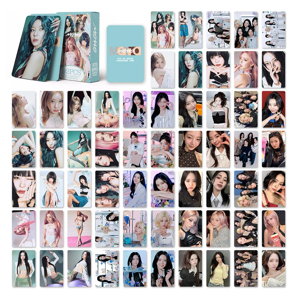 KPOP New 92Pcs Small Card ITZY - огляд і ціна Photography Paper
