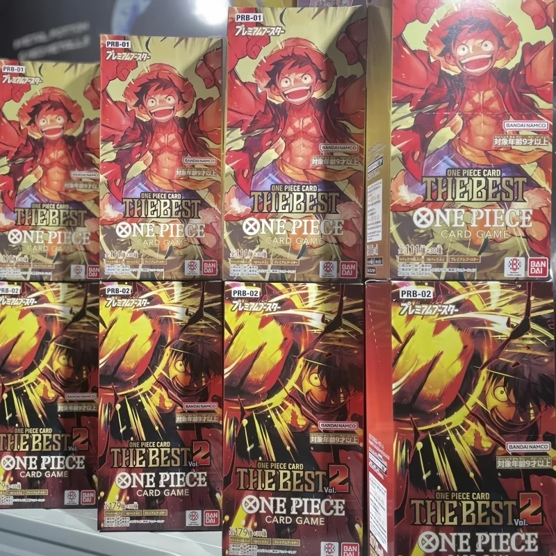 

New Sale Original Bandai One Piece Anime Booster Box Prb01 Prb02 Japanese Version Awakening Of The New Era Opcg Surprise Cards
