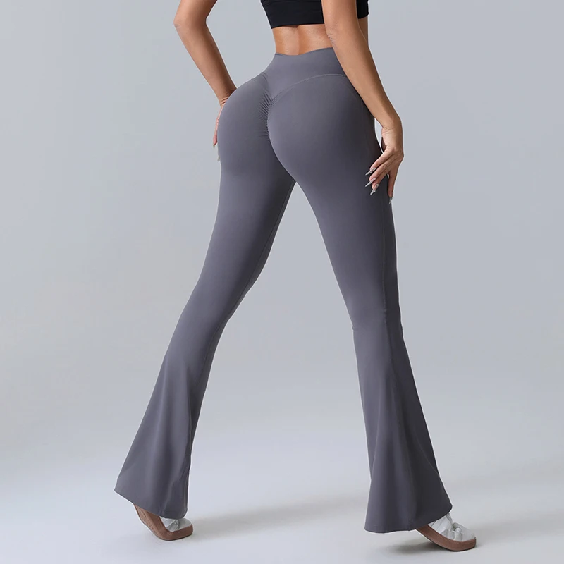 Frauen nahtlose Leggings hohe Taille Fitness Strumpfhose für Frauen lässig ausgestellte Hosen weiblich laufen Yoga Leggings Frauen Kleidung neu