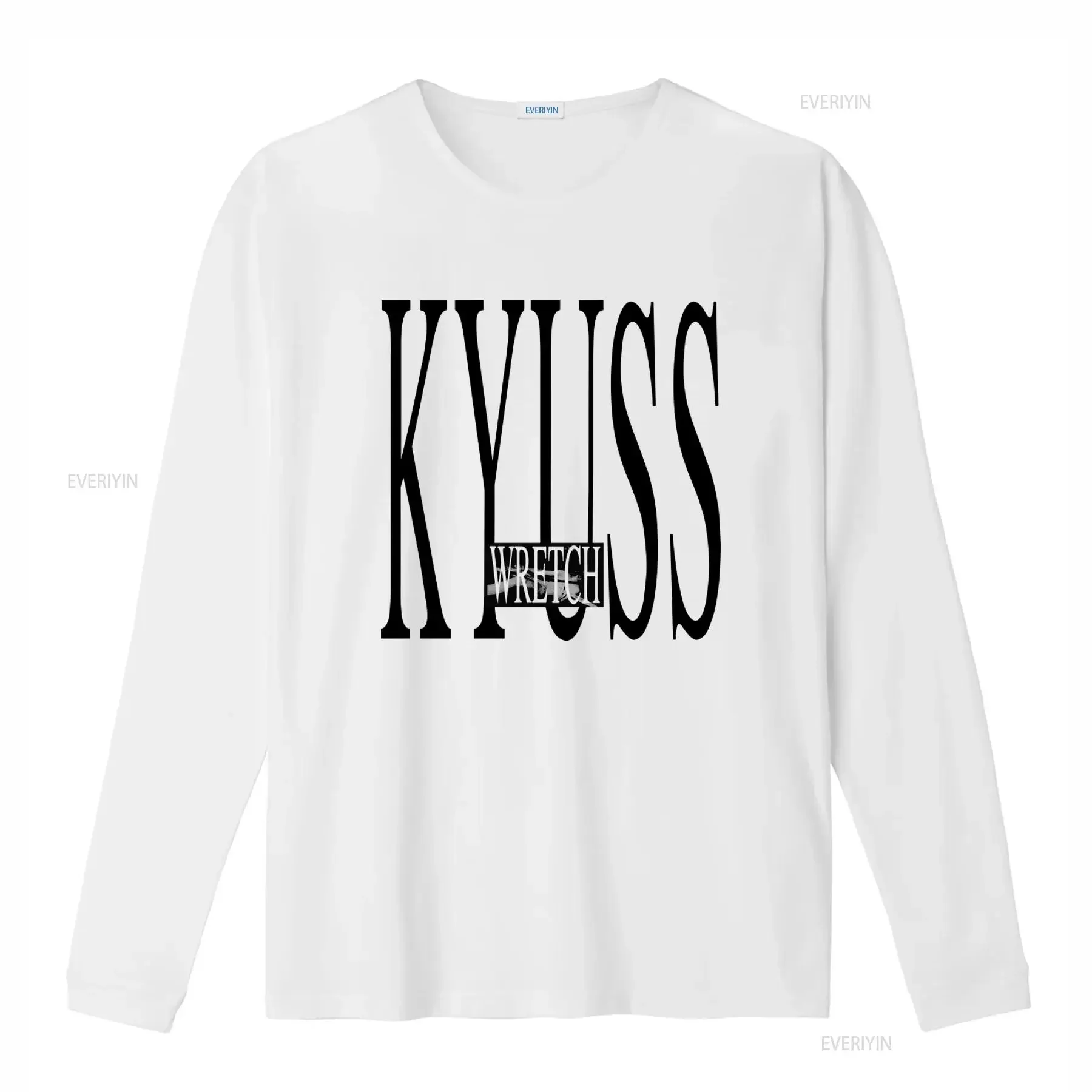 Kyuss Wretch T Shirt Stylish Rock Band Design for Men and Women vintage Washed fashion streetwear Versatile graphic Slightly