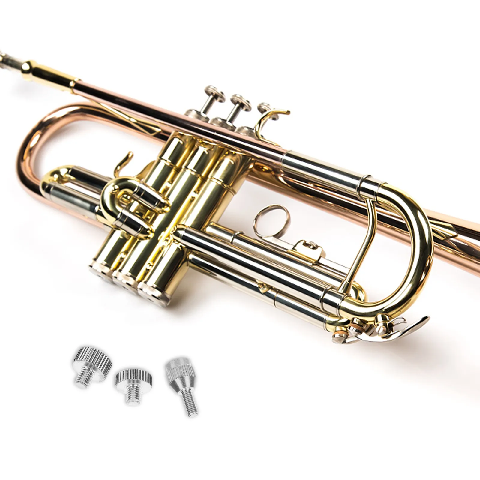 1Set Professional Metal Sax Neck Screw Saxophone Accessory Replacement Part for Curved Bend Neck Repair Improve Sound Quality