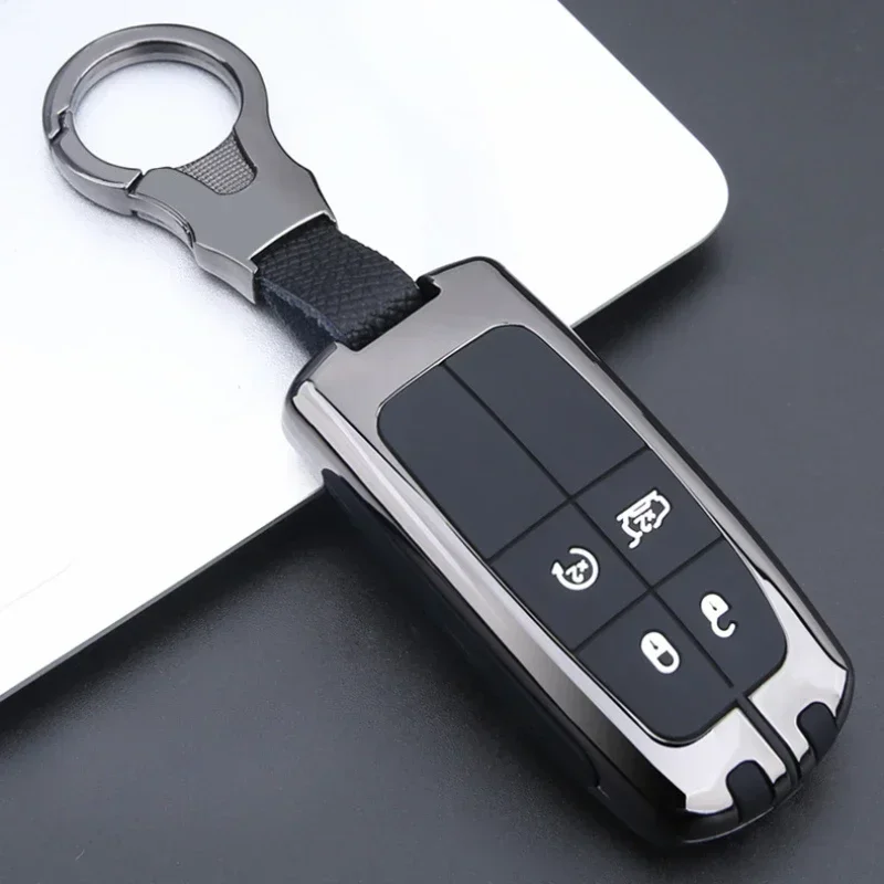 

Car Key Cover Caase For Jeep Grand Cherokee Chrysler 300C Renegade Fiat Freemont