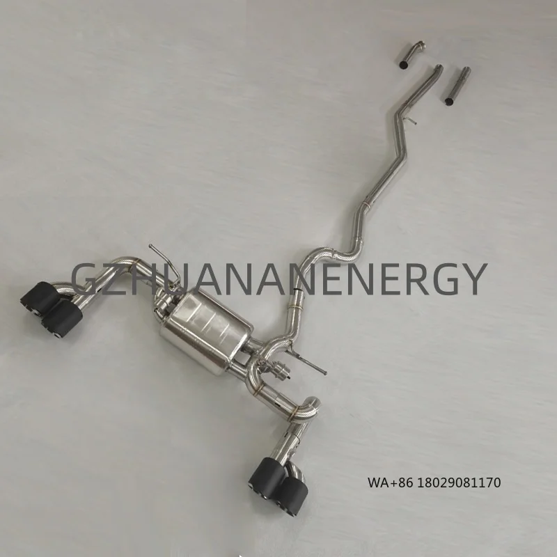 

Выхлопная система Valvetronic Catback для 320 F35 2.0T с четырьмя насадками, клапанным глушителем и трубами из нержавеющей стали 304