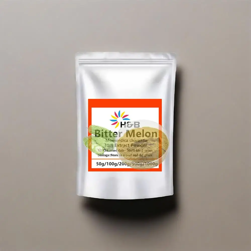 Customized Raw Material Supply 30:1 Extract Momordicacharantia/Bittermelon Double Deck Plastic Bag for Global Distributors