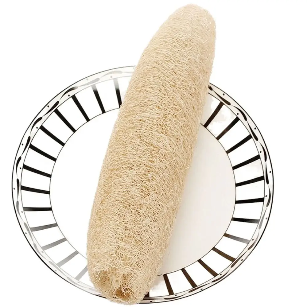 Multipurpose Washing Dishes Scrubber Daily Care Body Exfoliating Shower Tool Natural Loofah Loofah Sponge Cleaning Tool