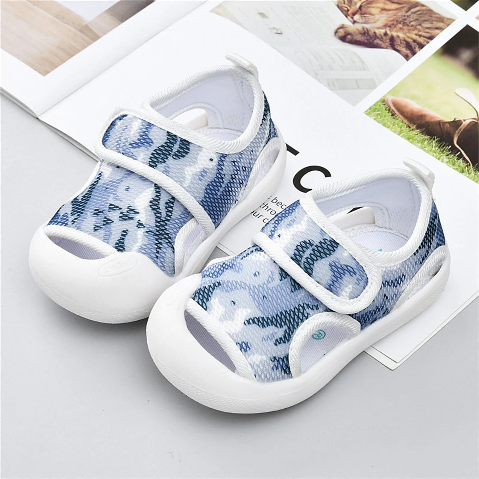 2020 Summer Infant Toddler Shoes Baby Girls Boys Casual Shoes Non-Slip Breathable High Quality Kids Anti-collision Beach Shoes