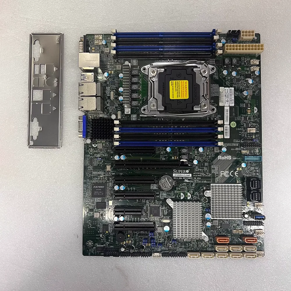 X10SRH-CLN4F Server Motherboard Single Channel X99 Integrated S3008 Array Chip