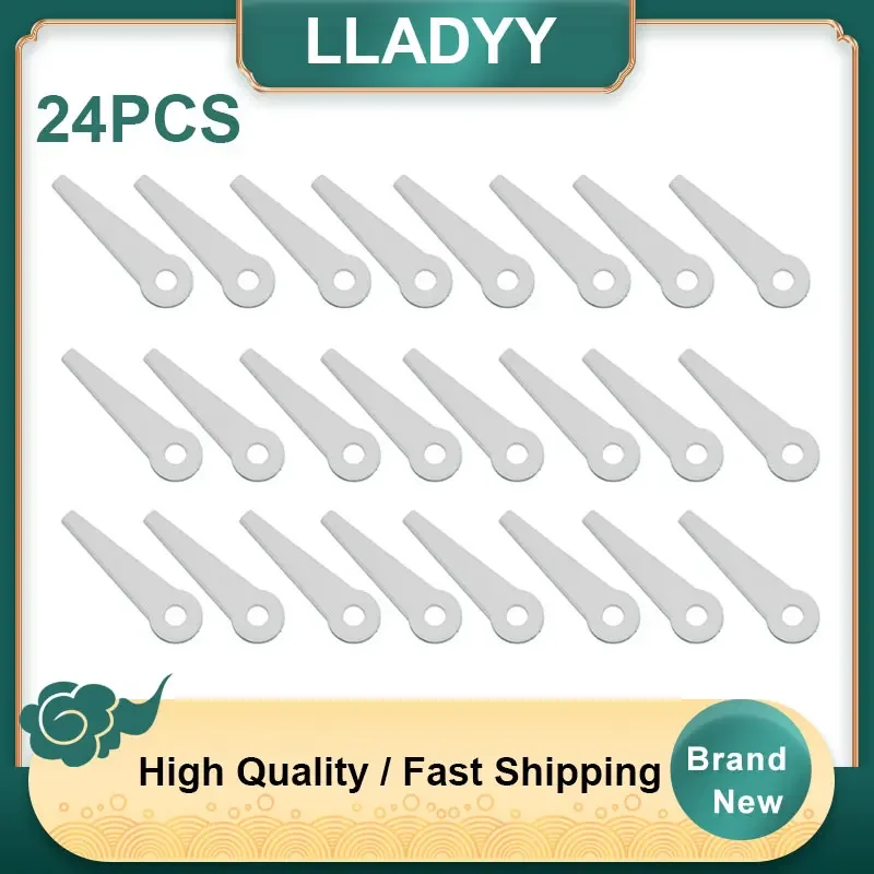 

24pcs Replacement Plastic Cutter Blade for Stihl PolyCut 6-3 20-3 10-3 41-3 Lawnmower Trimmer Blades Plastic Cutters