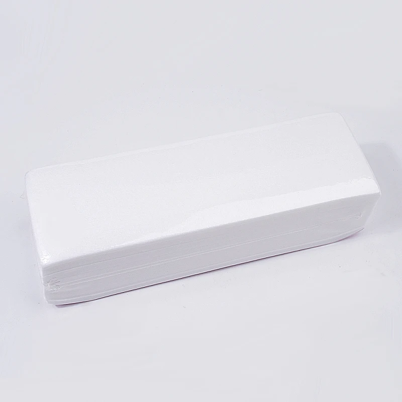 إزالة آلة إزالة الشعر غير المنسوجة 100 قطعة قماش الجسم إزالة الشعر لفات ورق الشمع عالية الجودة شريط شمع الشعر ورقة