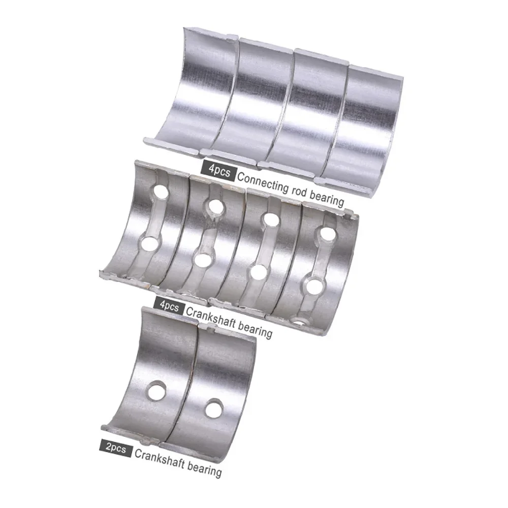 

10Pcs/Set STD 30mm Connecting Rod & 28mm Crankshaft Bearing Set For Kawasaki EL250 Eliminator GPX250R EX250 Ninja ZZR250 KLE25