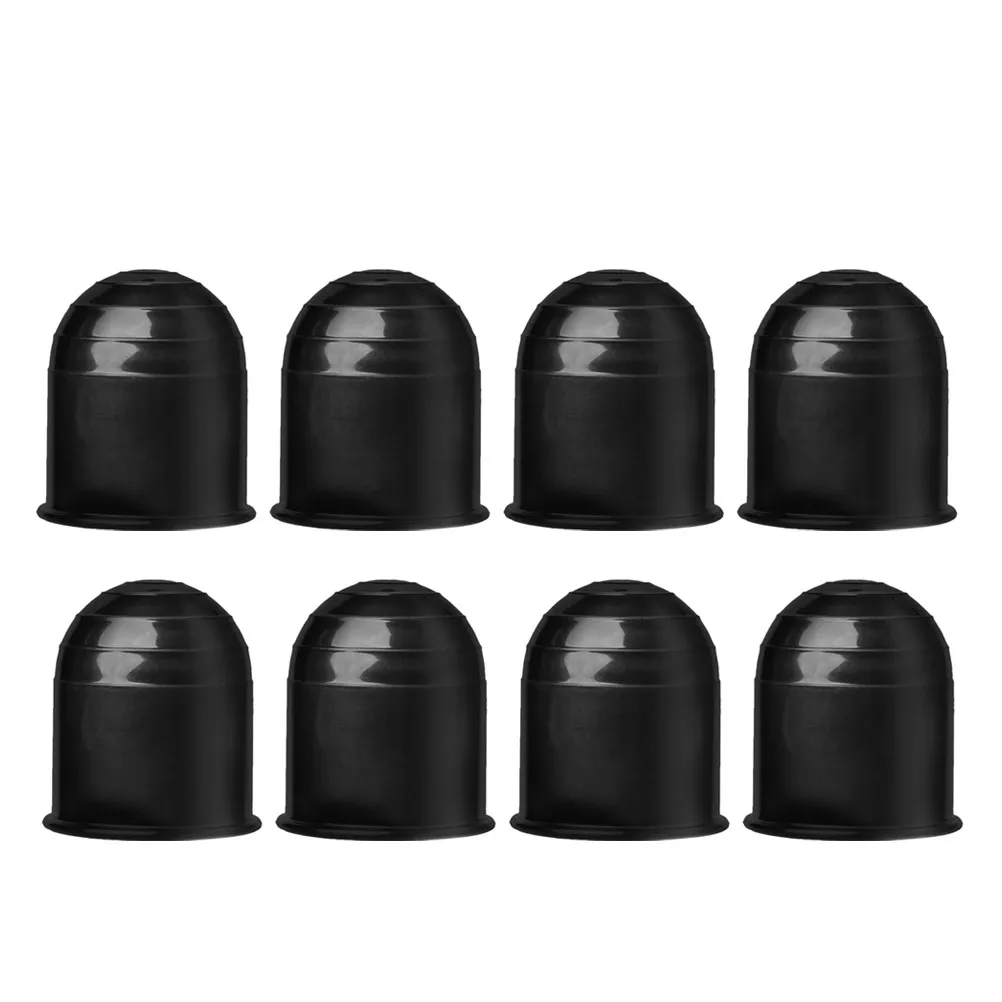 

8Pcs Trailer Hitch Ball Cover 50Mm Universal Fit Rv Towing Protection Cap Anti-Dirt Weatherproof Cover for Car Boat Trailer Use