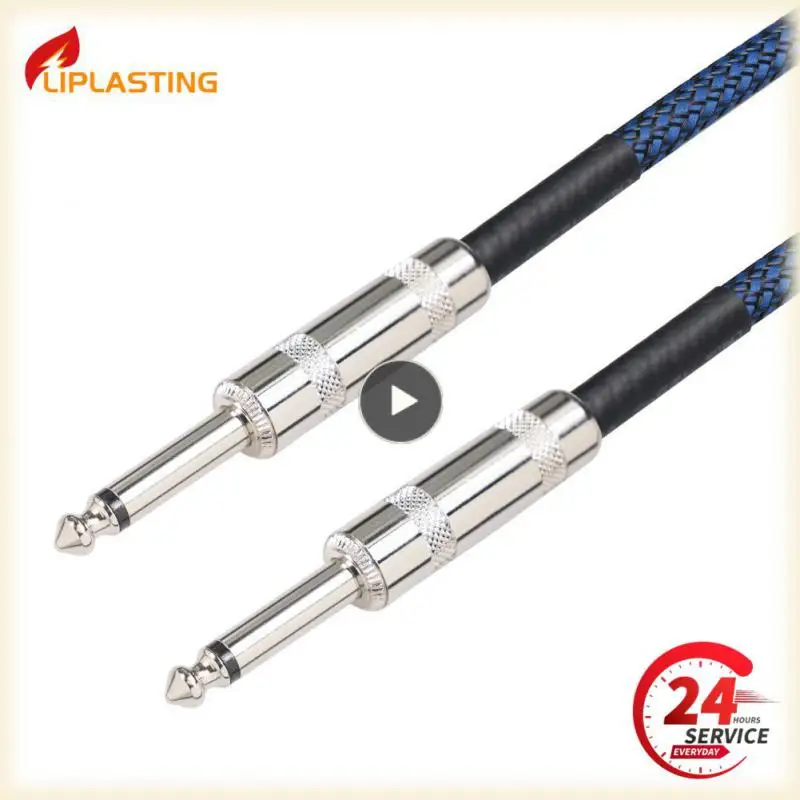 New Fender Guitar Cable Wire Cord Jack Line Bass Electric Box Audio Cable Noise Reduction Line Color Braided Shielded Cable