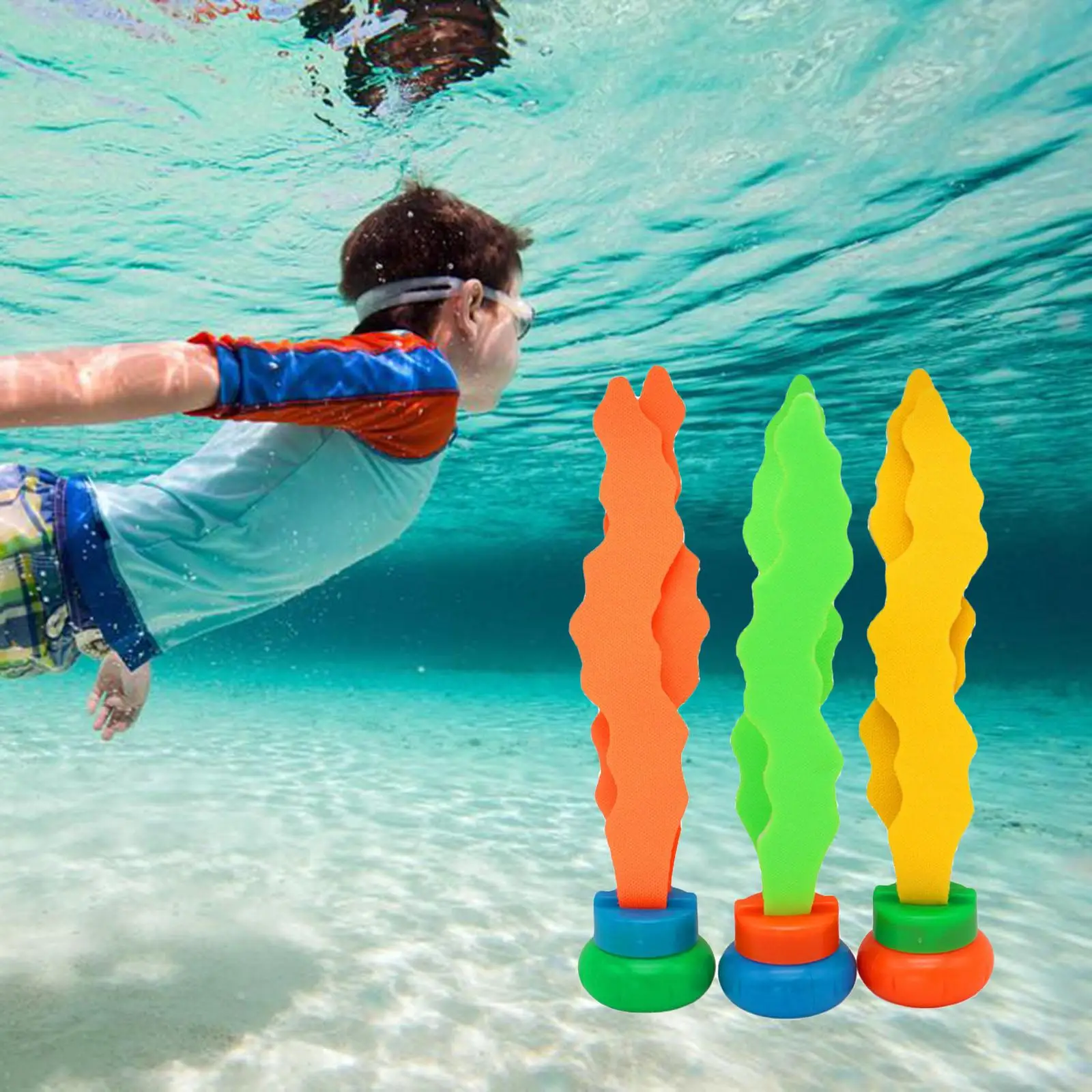 

Seaweed Plants Diving Toy Sports Swimming Pool Underwater Sinking for Children