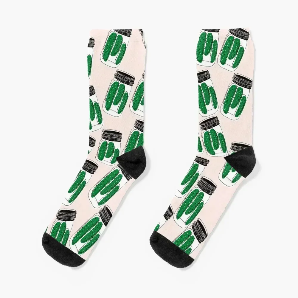 

Pickle Jar Socks gift heated Designer Man Socks Women's