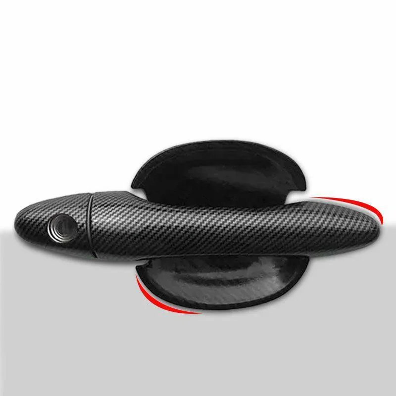 Carbon Fiber Outer Door Handle Cover for Kia Sportage MK3 SL 2011 2012 2013 2014 2015 Car Protective Accessories Stickers Tuning