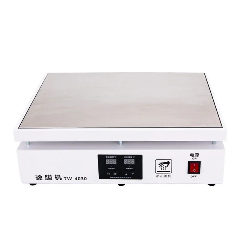 Semi Automatic Hot Melt Plastic Thermal Roller Film Ironing Laminating Machine For Gift Box Or Tea Box