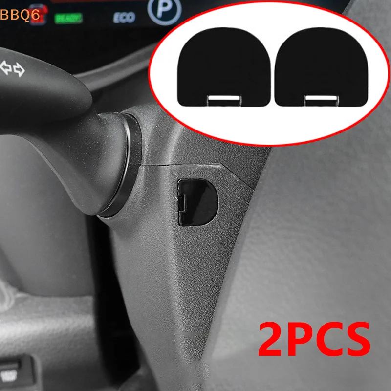 *2Pcs Car Steering Wheel Screw Protective Cover For Sienna Granvia 2022 2023 Interior Styling Modification Accessories