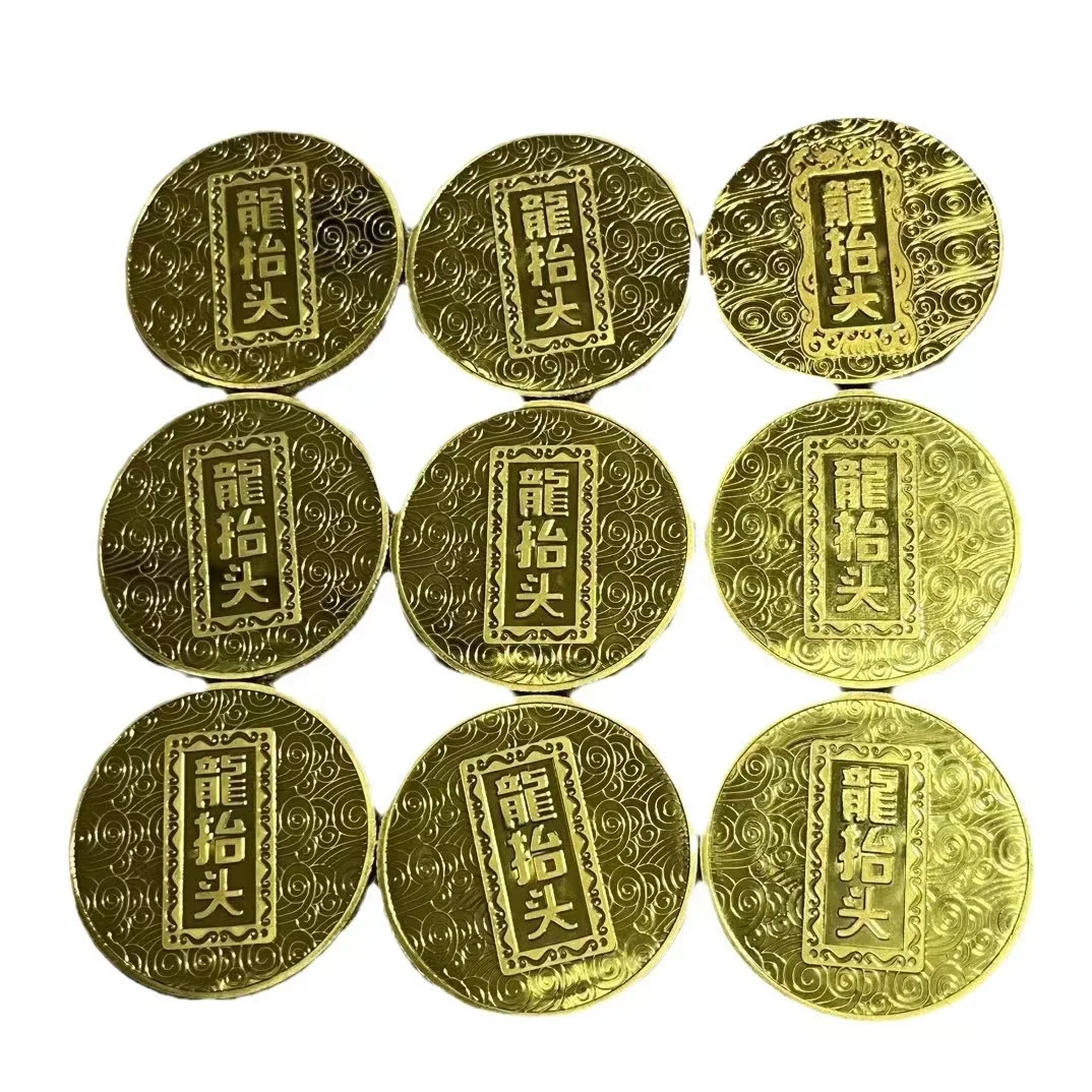 2024 Year of Dragon Coin Chinese Lucky Fortune Commemorative Coins for Collection Souvenir Gifts Collectible Medallion