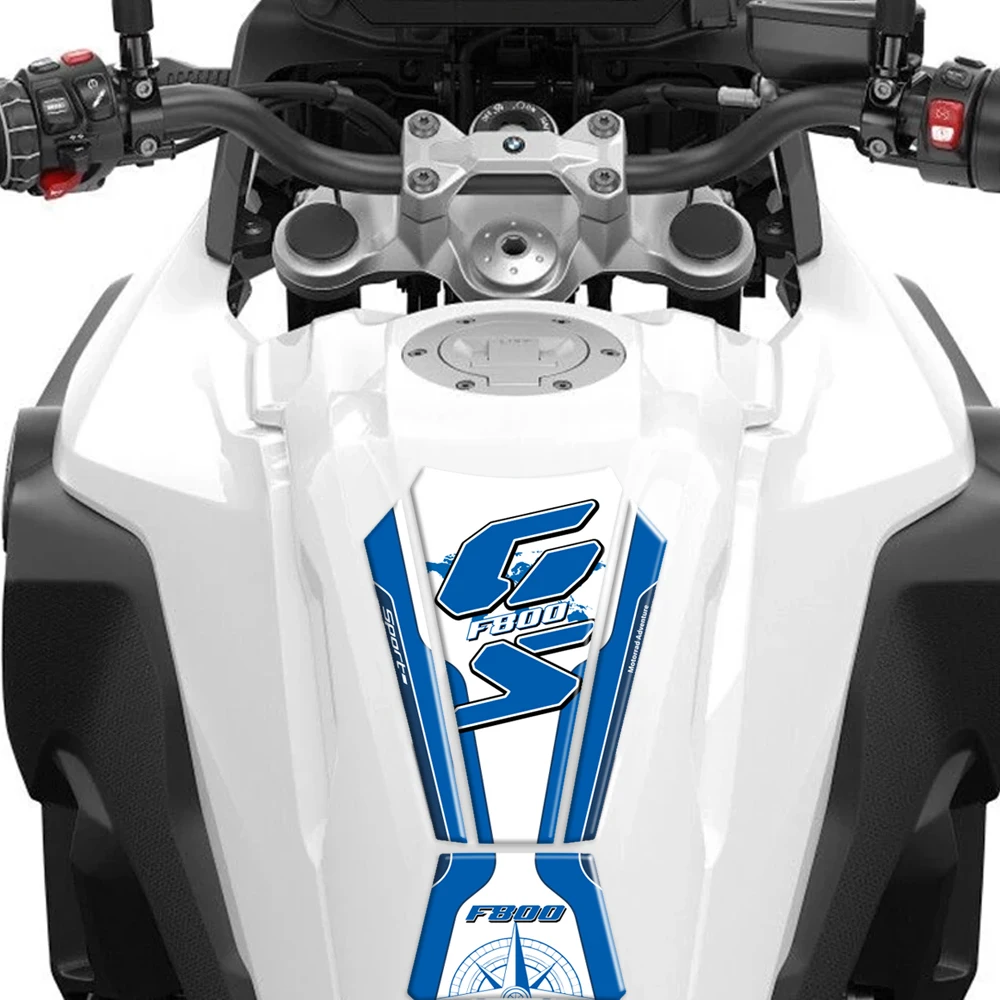 Für BMW F800GS F800GS 2025 3D Gel Kraftstoff Tank Aufkleber Shell Farbe Schutz Aufkleber Kraftstoff Tank Motorrad Zubehör