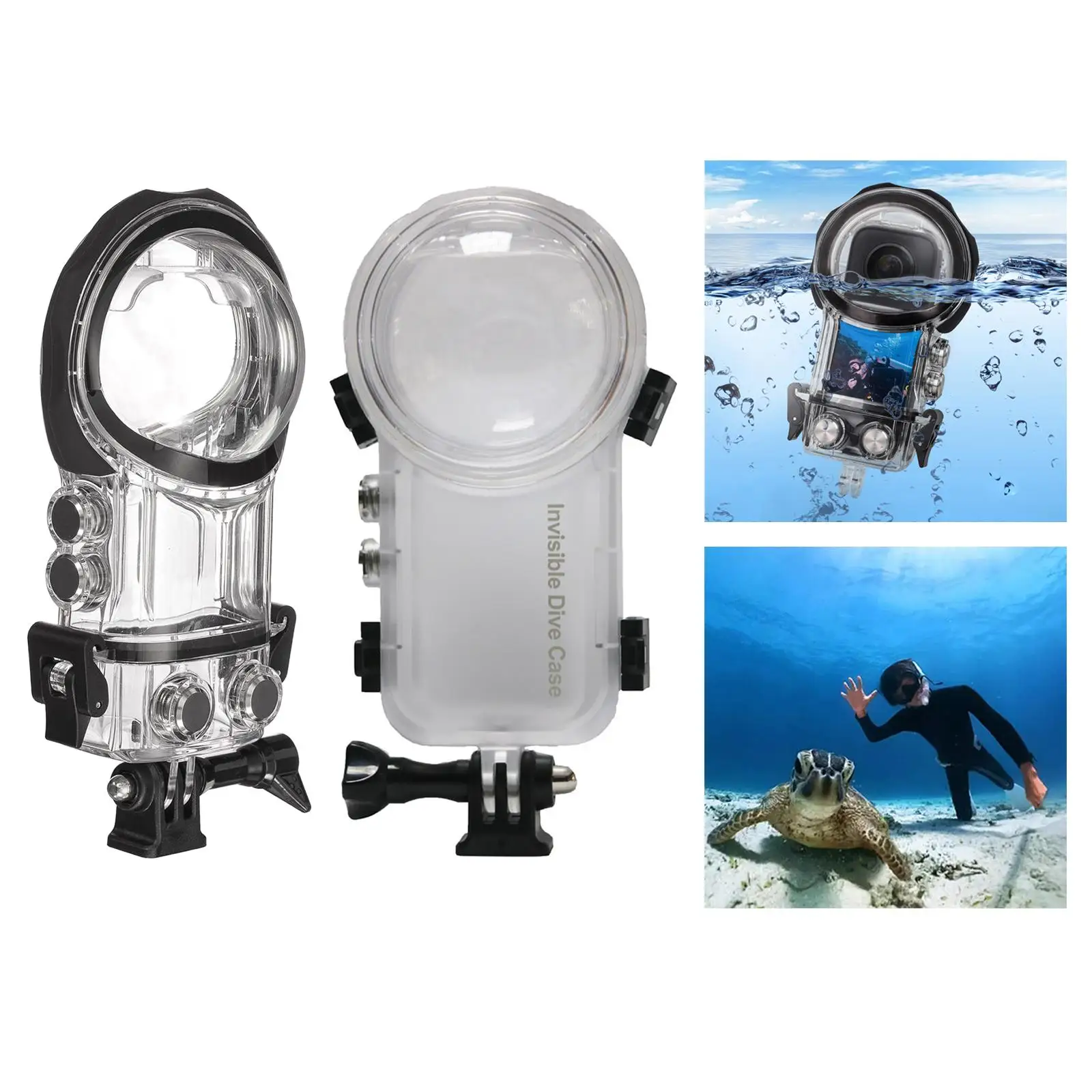 Dive Housing Case for X3 Portable Dive Protective Shell Photography Housing Diving Shell for Swimming Snorkeling Kayaking Diving