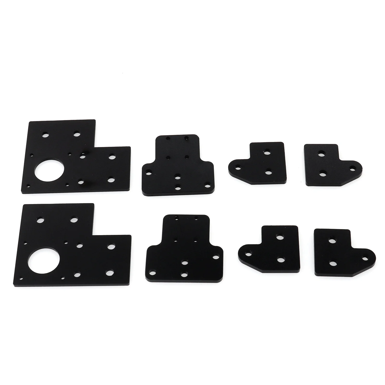 Veekaft customized CNC parts XY Motor Mount plates XY Idler Corner Mount plates XY Axis Joiner for RatRig V-core 3 V core 3.1