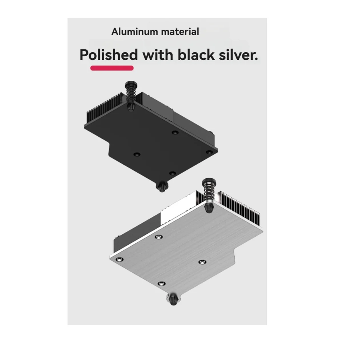 N18R 5 30mm アクティブクーラー PWM ファン、パッシブ冷却アルミニウムフィンラジエーター、効率的な熱放散 B