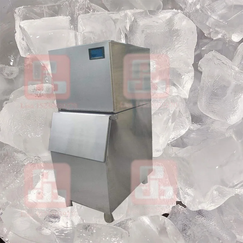 Stainless Steel Ice Maker Machine 500kg Commercial Cube Ice Machine Portable Ice Maker