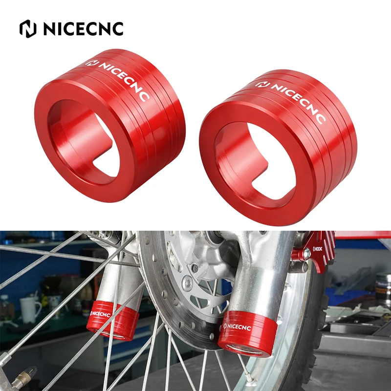 

NICECNC For 2025 Honda XR650L 1993-2025 XR600R 1993-2000 XR 650L 600R Motorcycle Front Fork Shoe Fork Lower Leg Guard Protector