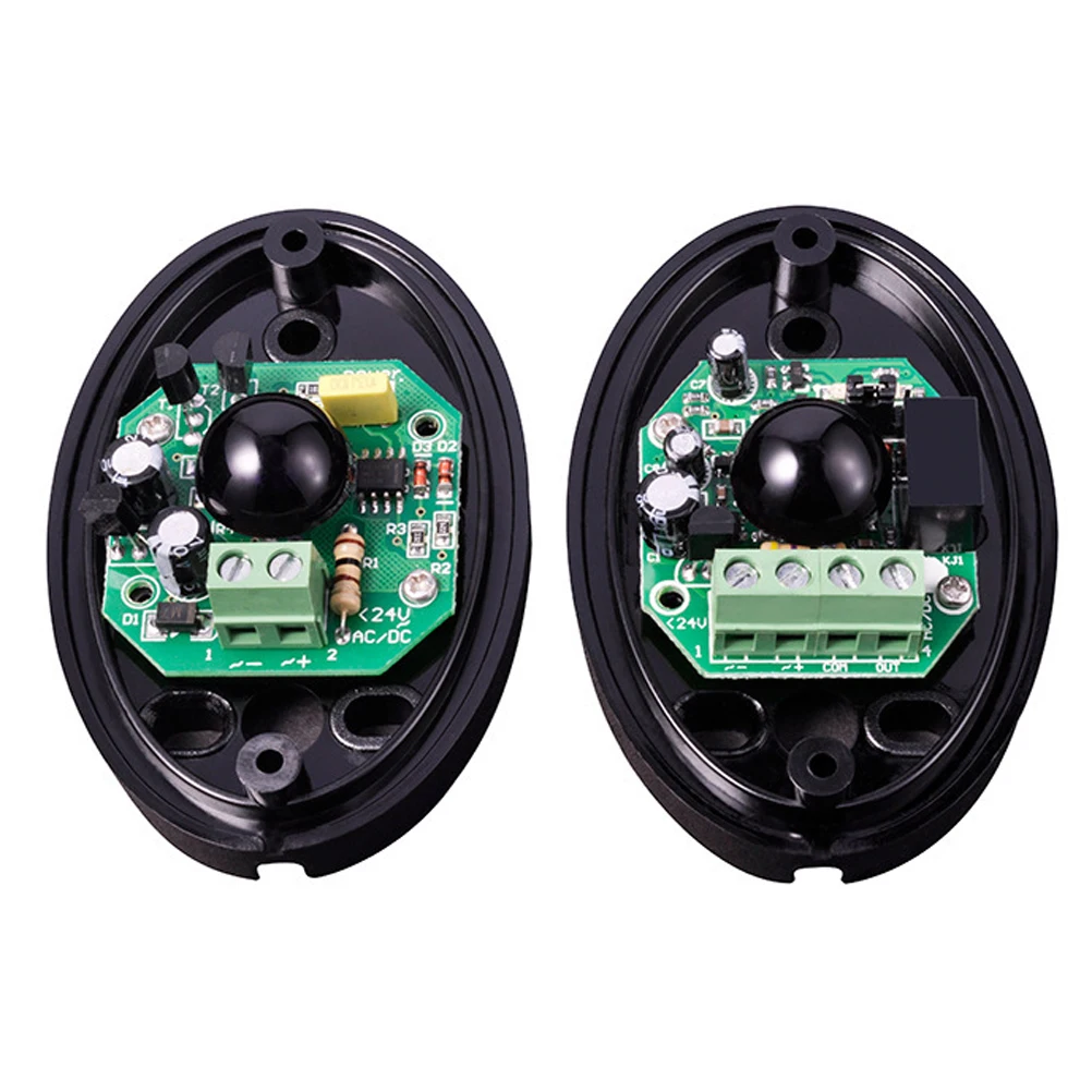 

Single Beam Infrared Alarm Black Color Household Use IP55 CE ROHS Certified High RFI EMI Resistance Outdoor 10m