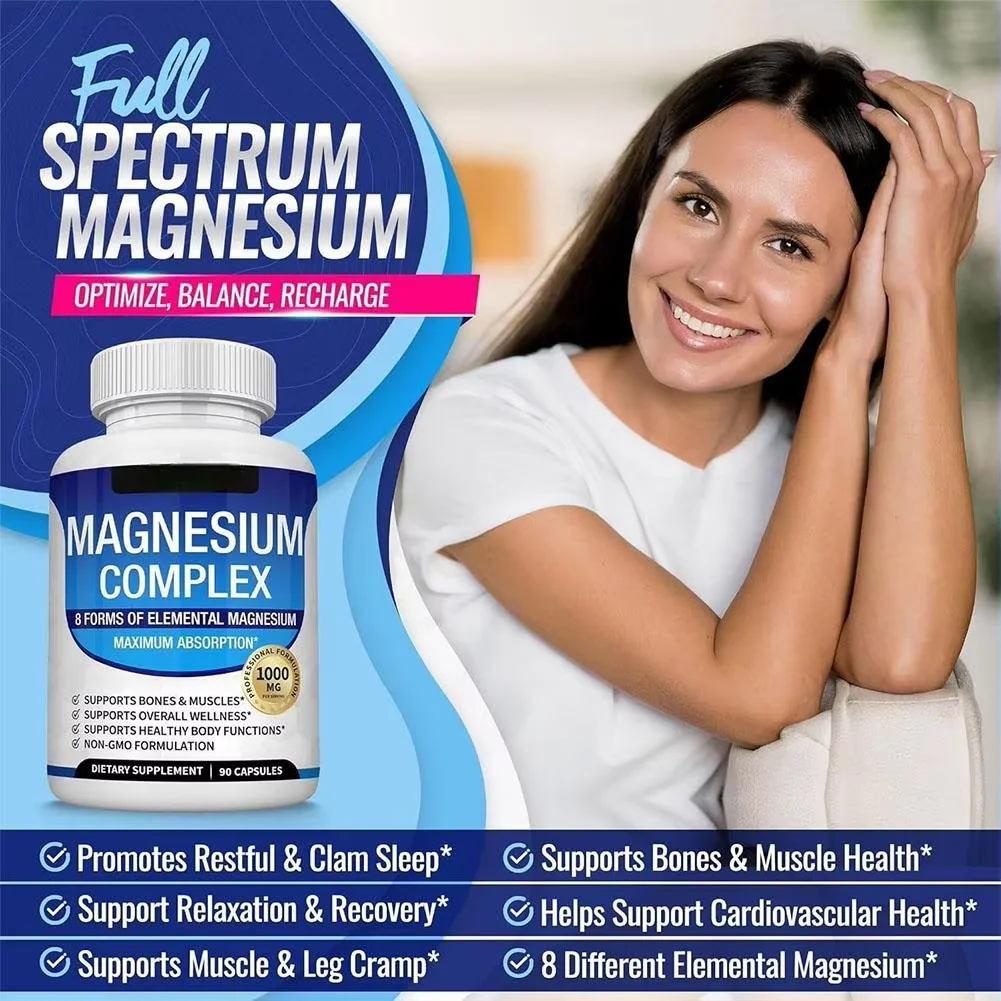 Magnesium Complex 1000MG Supplement Health Supplement