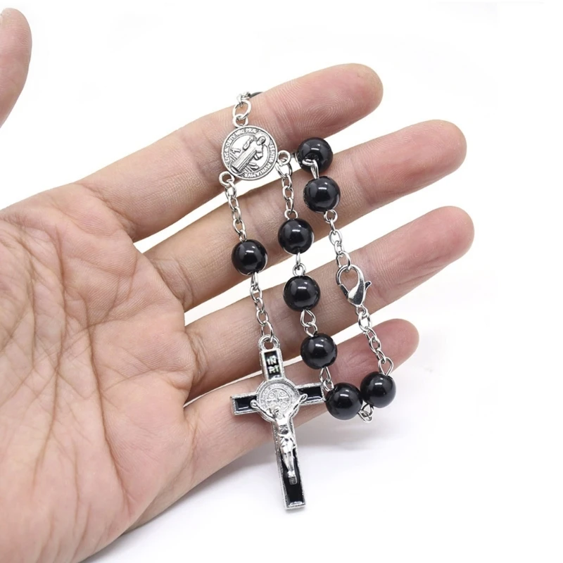 Elegant Sandalwoods Islamic Prayer Beads Count 8mm Diameter with Charm Pendant for Meditation and Worship Daily Use