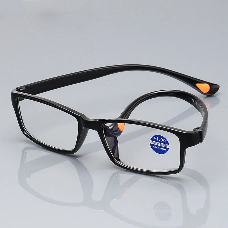 

FG Anti Blue Light and Anti Fatigue Reading Glasses TR90 for Men and Women +100 To +400