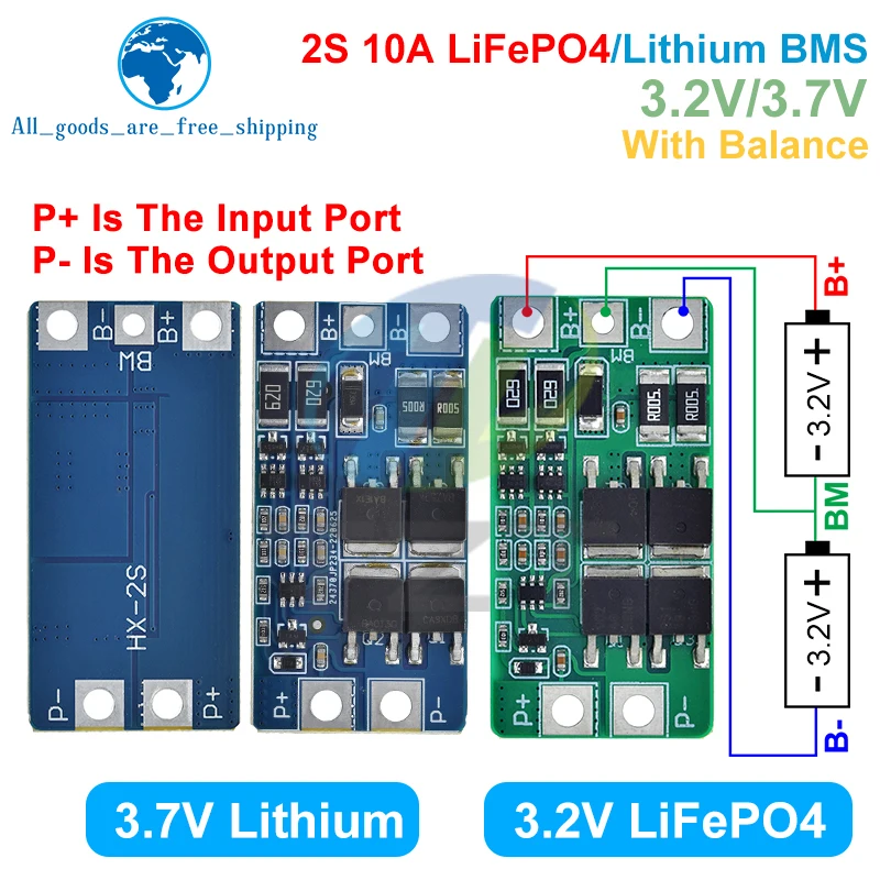 Tzt Bms 2S 3.2V 3.7… - image